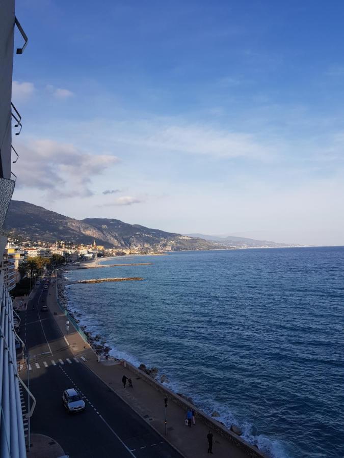 Menton Front Bord De Mer Cote D'Azur Florentina Sea View French Riviera Proche Monaco Montecarlo Superb Studio ภายนอก รูปภาพ